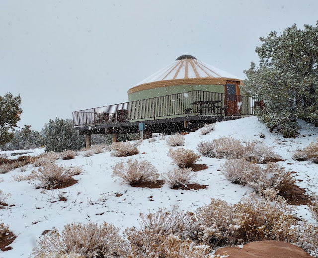 December’s Big Adventure — Yurt Stay at Dead Horse Point State Park